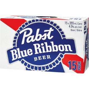 PABST BLUE RIBBON 15 Cans